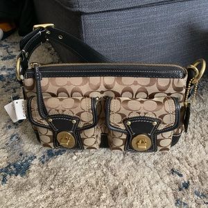 Coach Legacy Signature Shoulder Bag